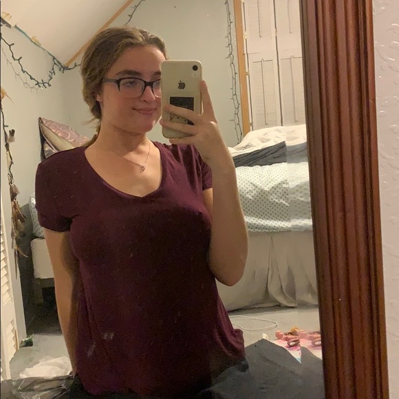 Soft v neck tee - Picture 2 of 2